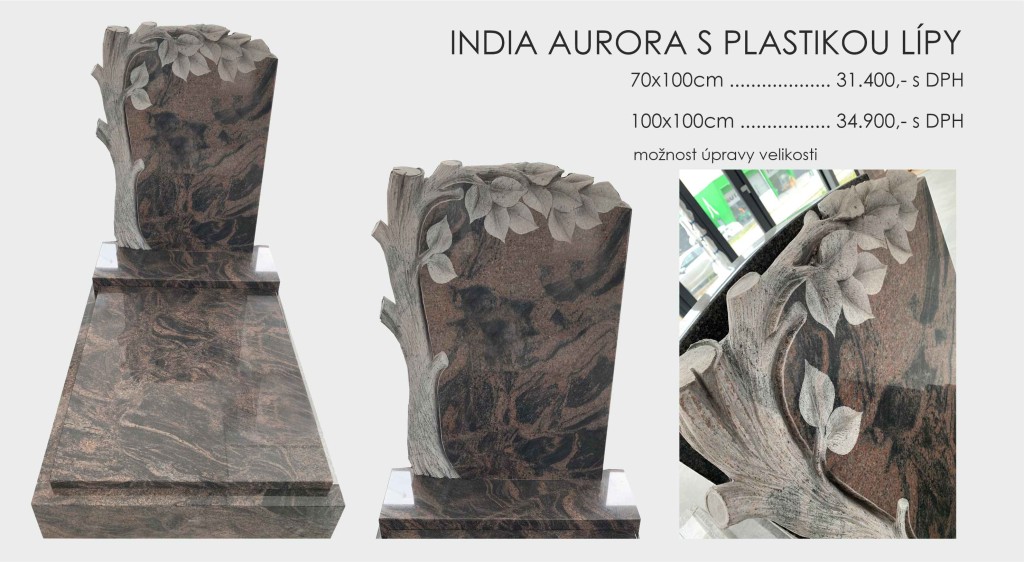 India Aurora s plastikou Lípy